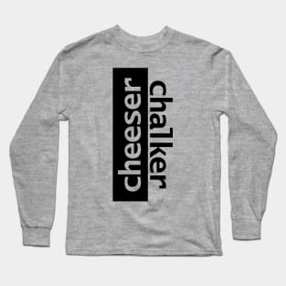 Cheeser Gamer Typography Long Sleeve T-Shirt